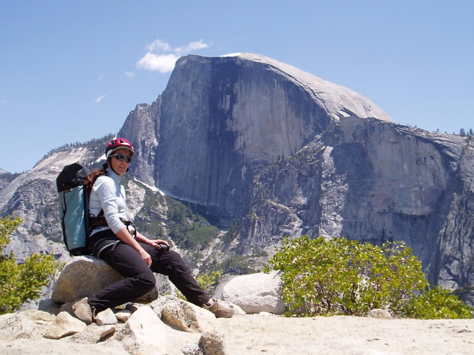 Cathy in Yosemite