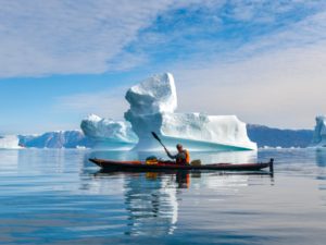 Kayaking in Greenland