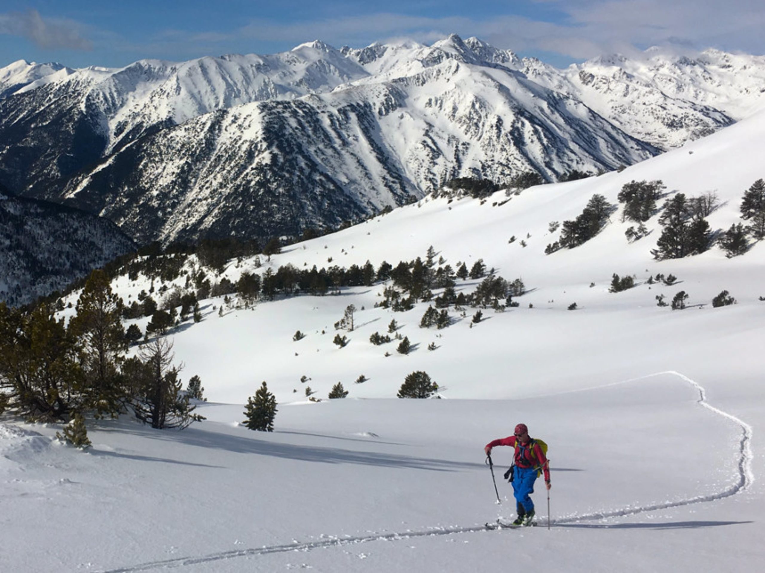 Ski touring in Andorra