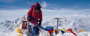 Jangbu on Everest summit