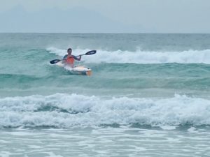 Surf ski in South Africa