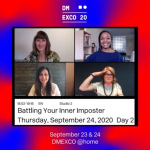 DMEXCO @home Battling Your Inner Imposter panel discussion
